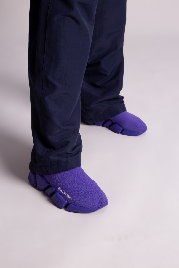 Balenciaga sock shoes purple online